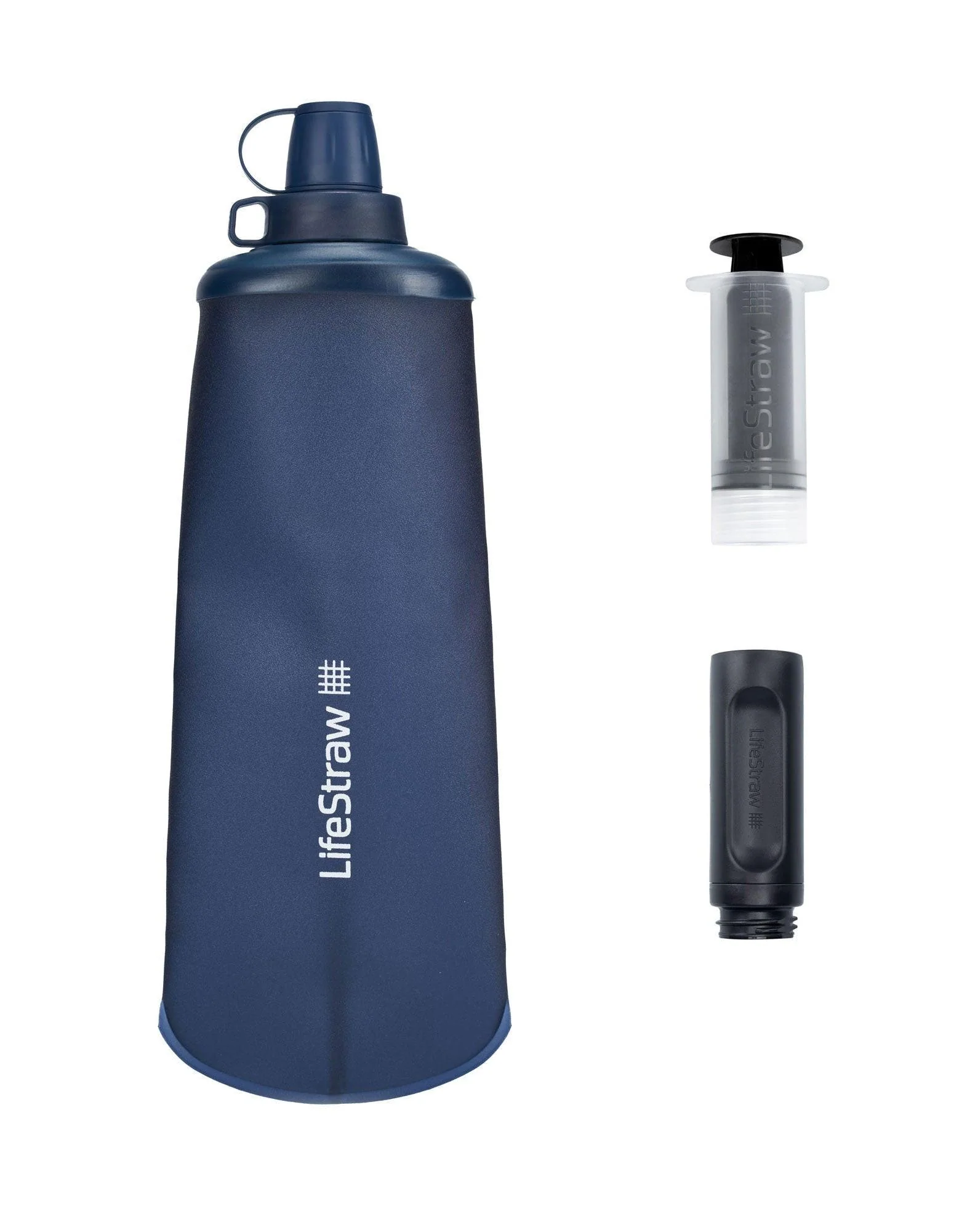 LifeStraw Peak Series Collapsible Squeeze 1L Bottle with Filter - Image 10